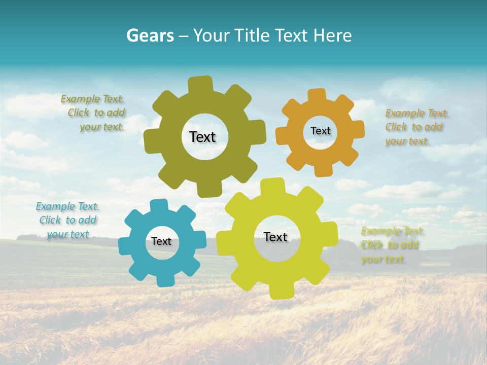 Rural Harvest Organic PowerPoint Template
