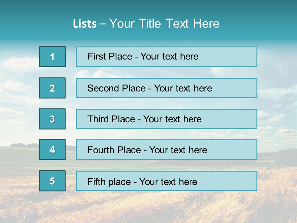 Rural Harvest Organic PowerPoint Template