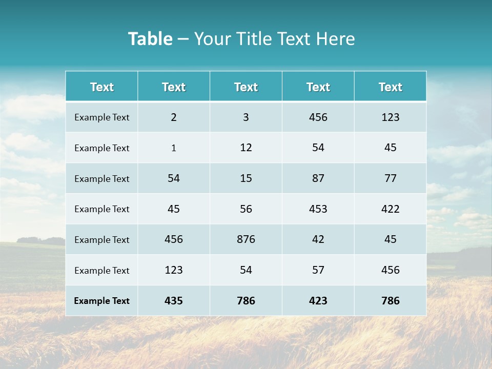 Rural Harvest Organic PowerPoint Template