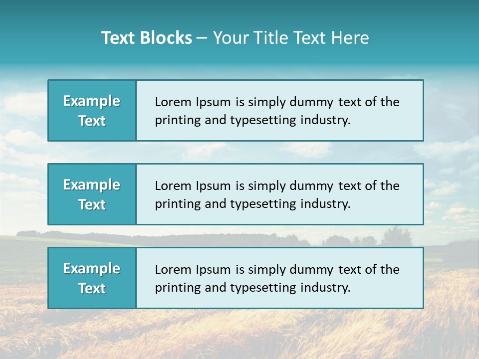 Rural Harvest Organic PowerPoint Template