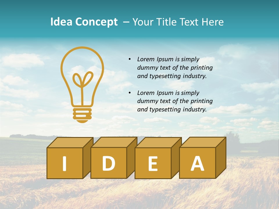 Rural Harvest Organic PowerPoint Template