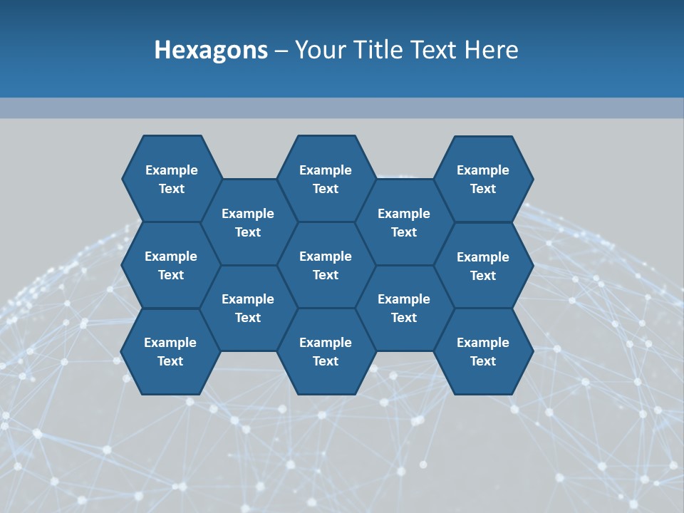 Render Biology Mesh PowerPoint Template