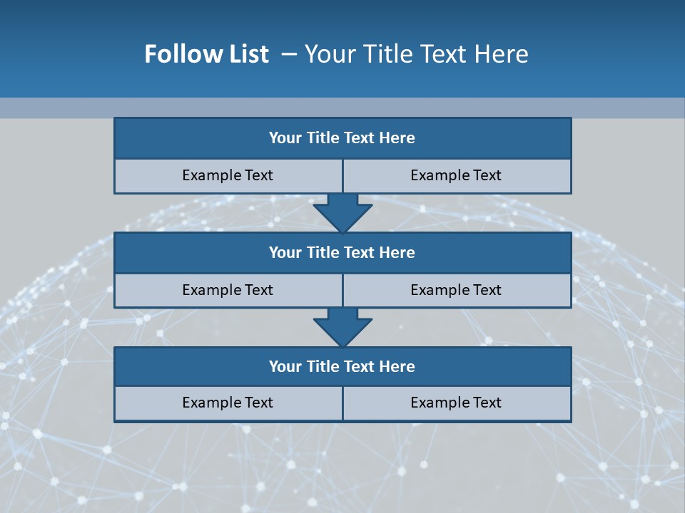 Render Biology Mesh PowerPoint Template