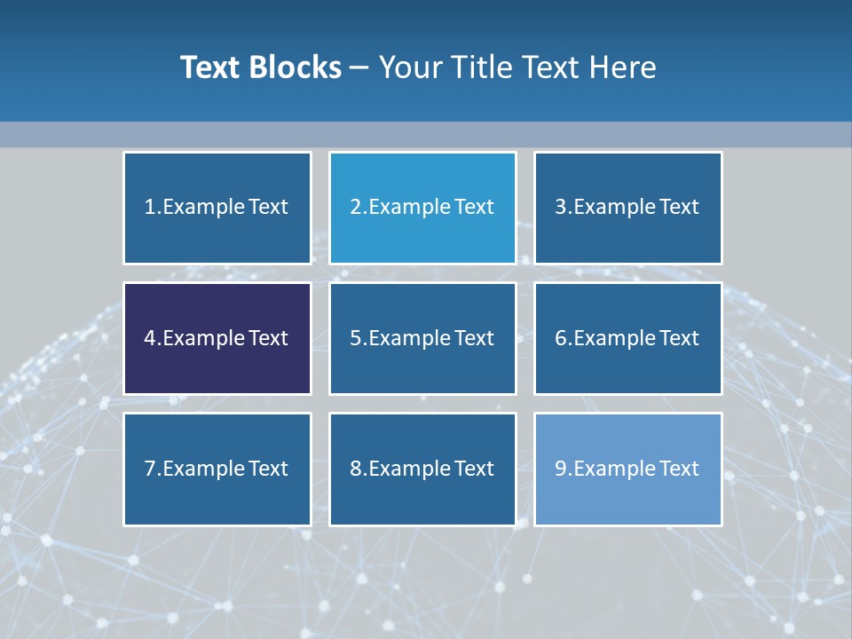 Render Biology Mesh PowerPoint Template