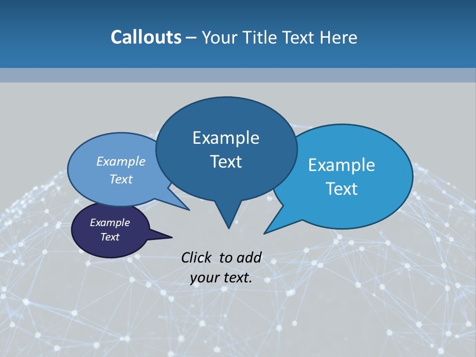 Render Biology Mesh PowerPoint Template