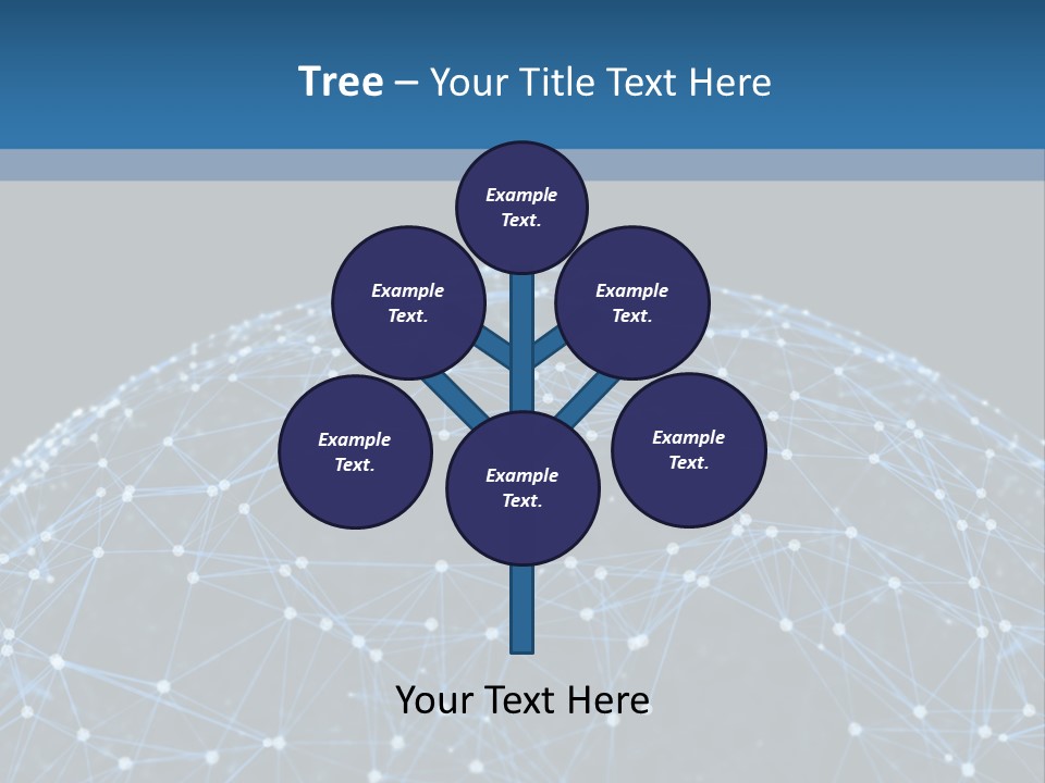 Render Biology Mesh PowerPoint Template