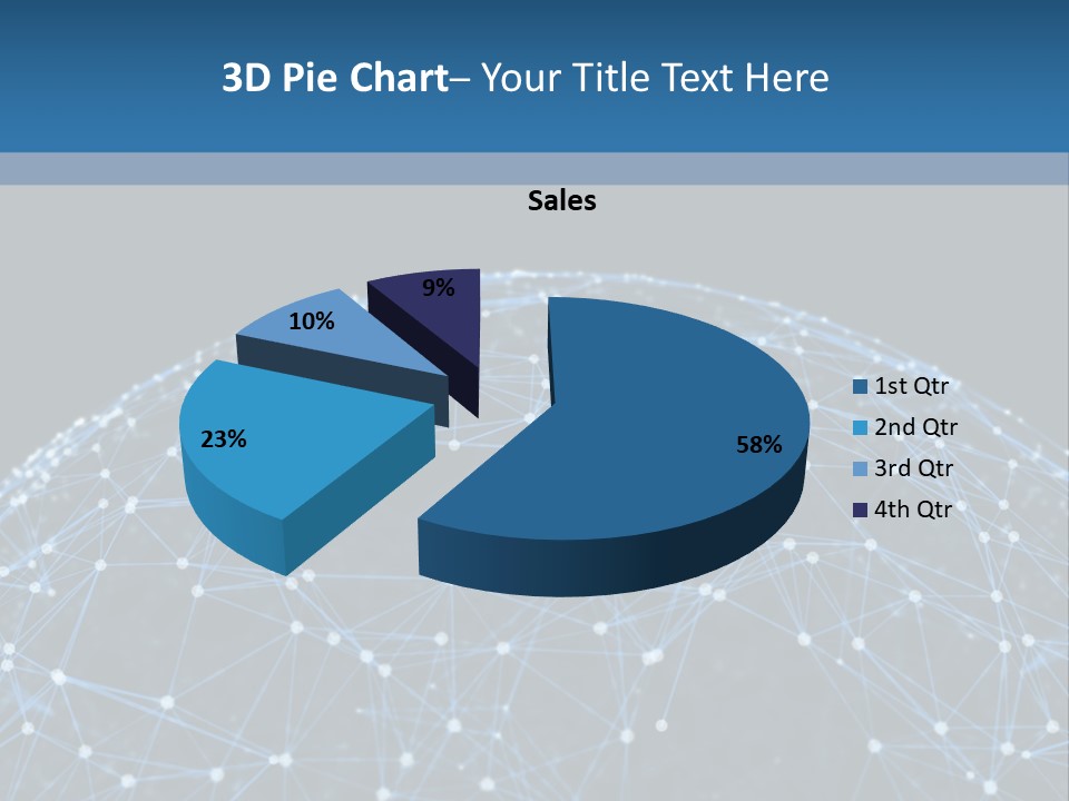 Render Biology Mesh PowerPoint Template