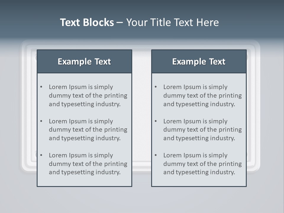 Textured Background Car Plate Isolated PowerPoint Template