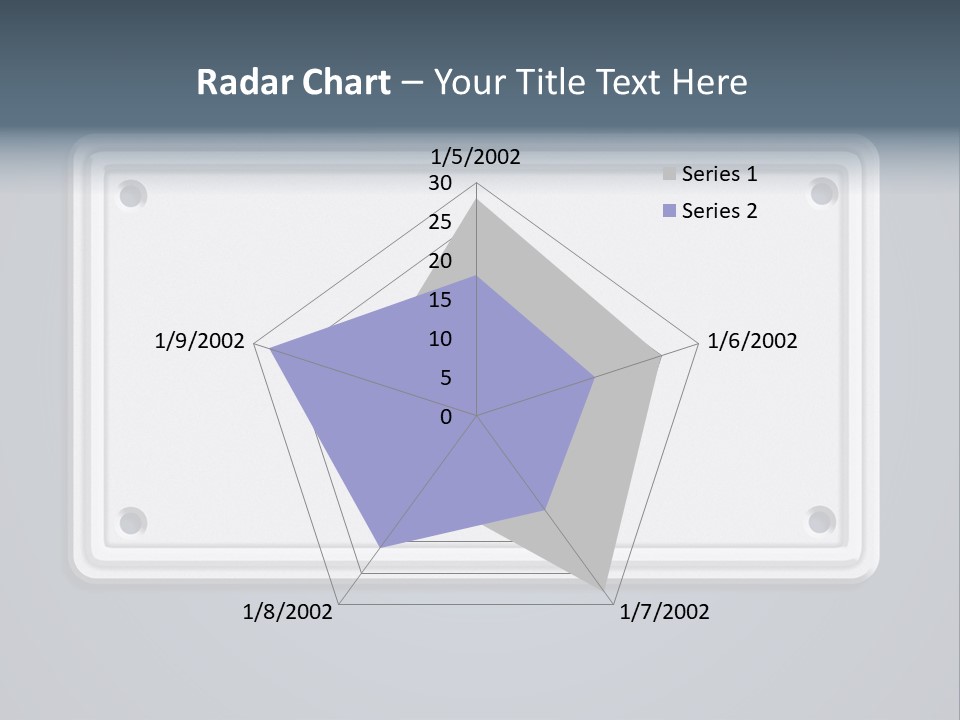 Textured Background Car Plate Isolated PowerPoint Template