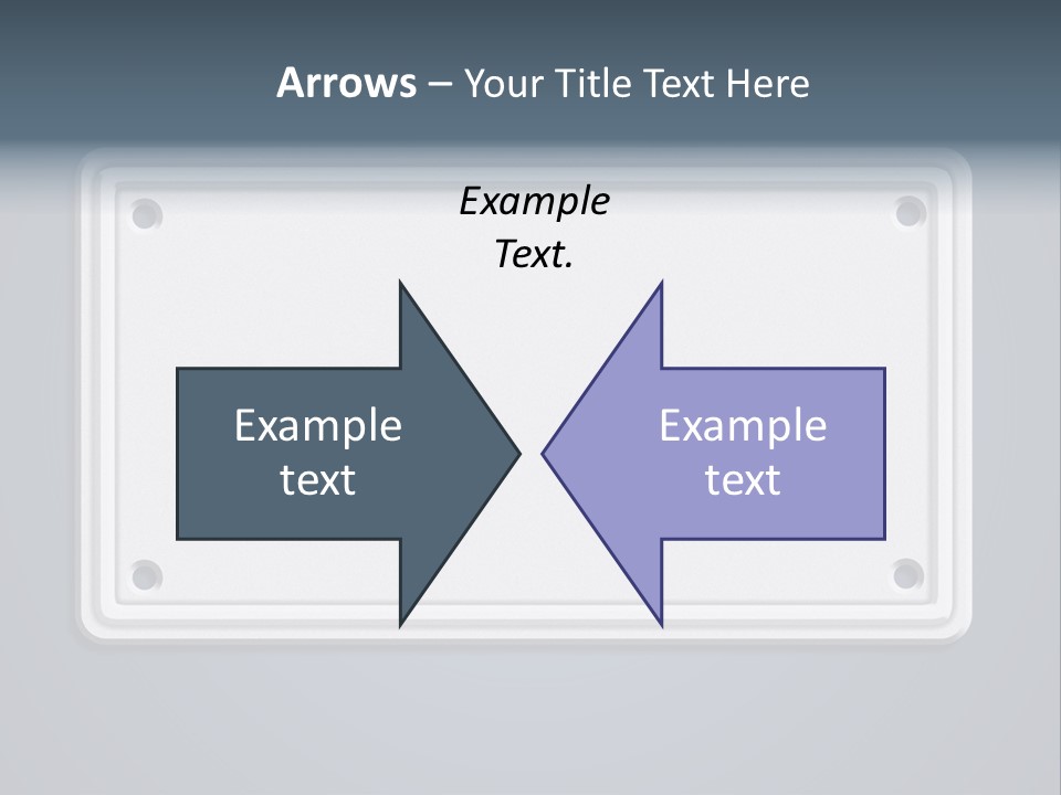 Textured Background Car Plate Isolated PowerPoint Template