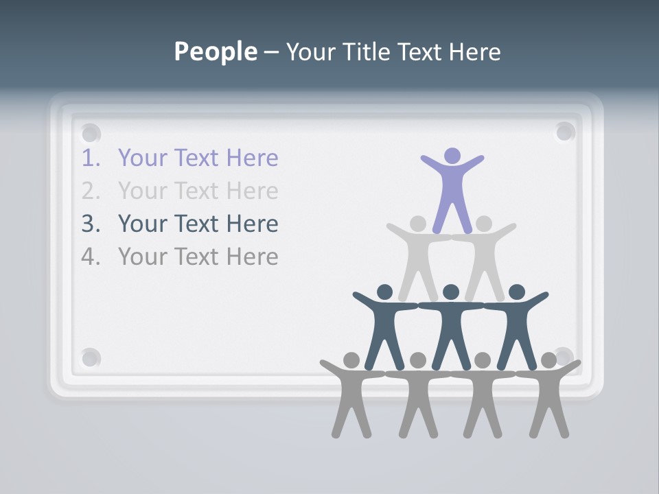 Textured Background Car Plate Isolated PowerPoint Template