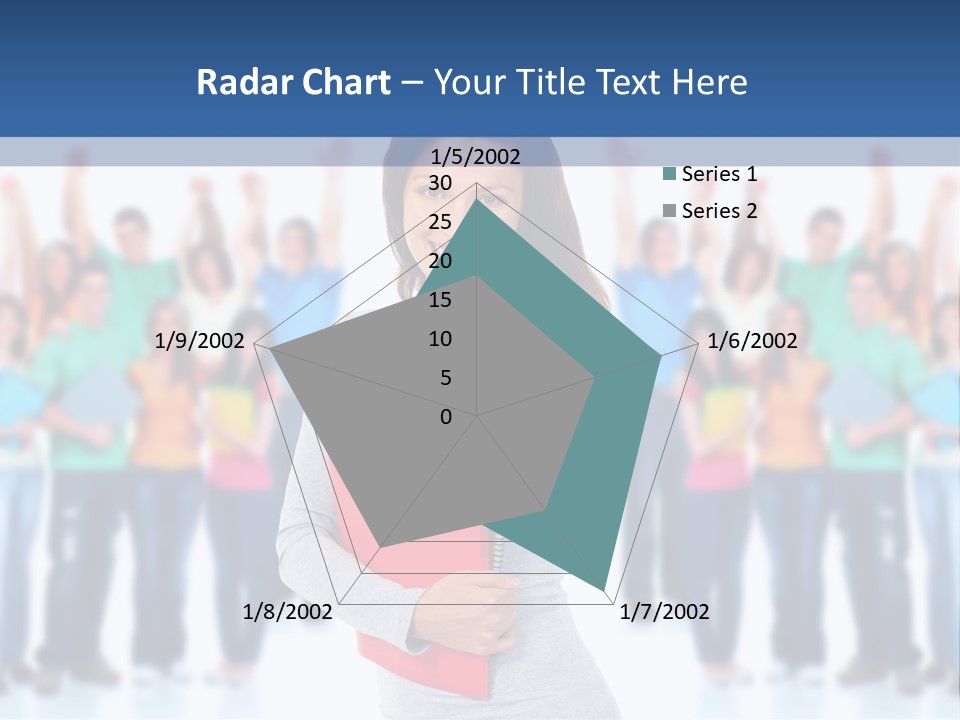 Isolated Success People PowerPoint Template