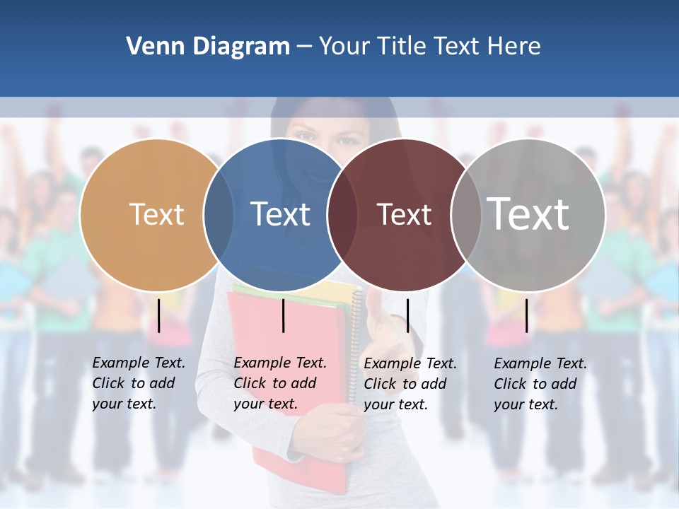 Isolated Success People PowerPoint Template