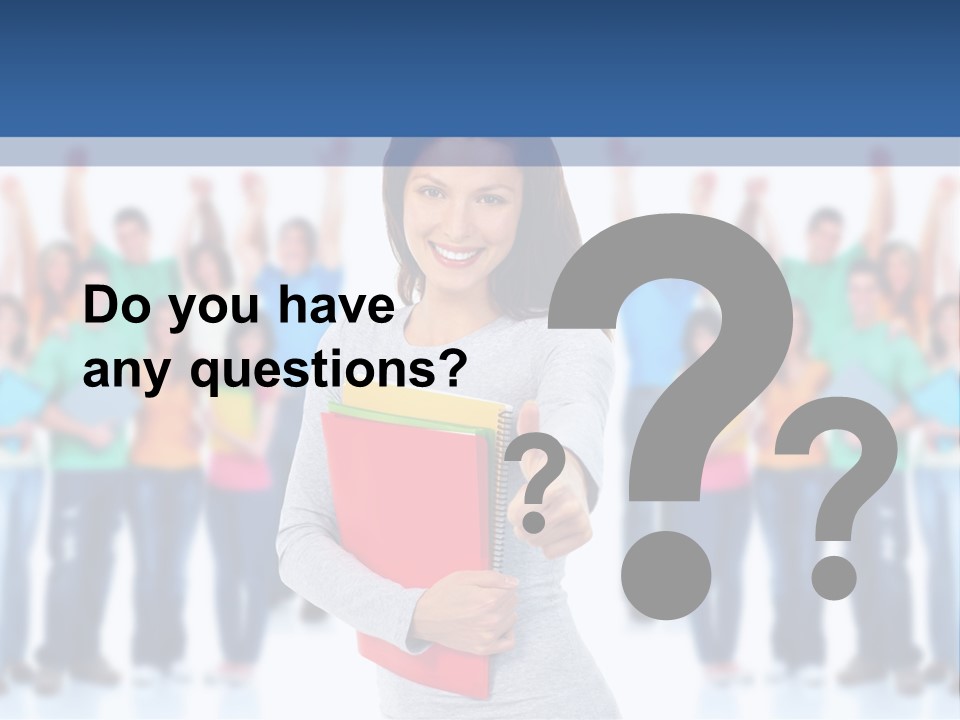 Isolated Success People PowerPoint Template