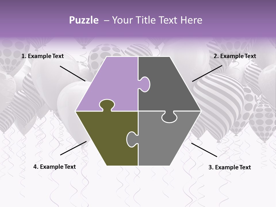 Round Space Joy PowerPoint Template