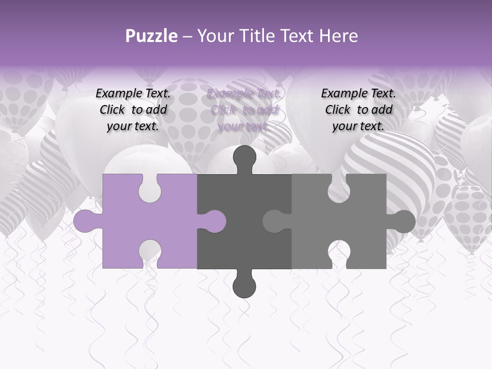 Round Space Joy PowerPoint Template