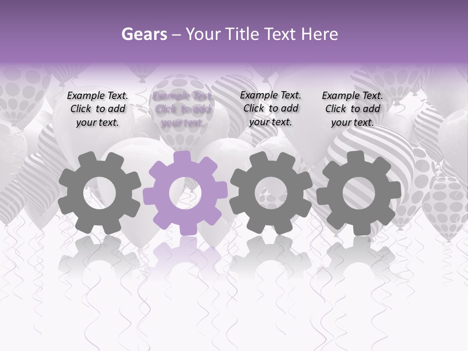 Round Space Joy PowerPoint Template