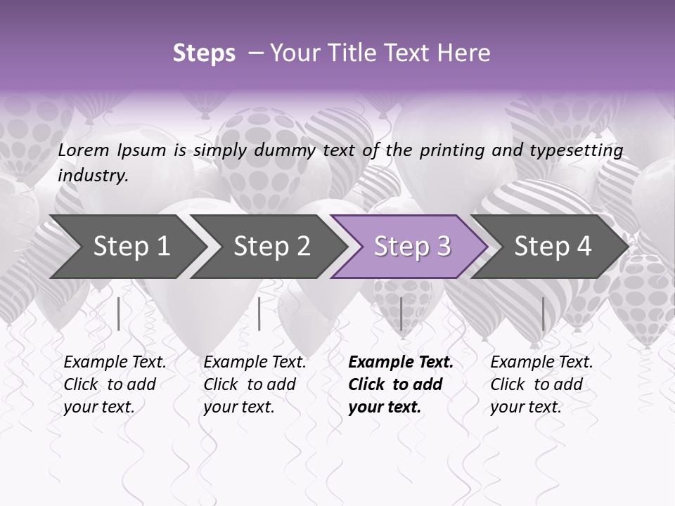 Round Space Joy PowerPoint Template
