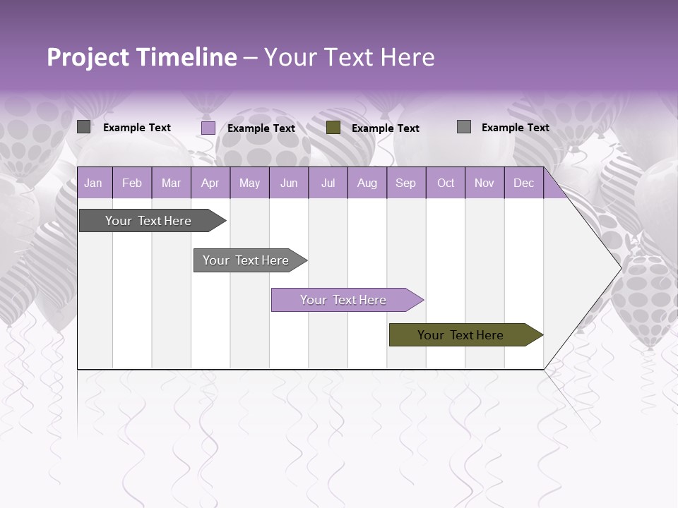 Round Space Joy PowerPoint Template