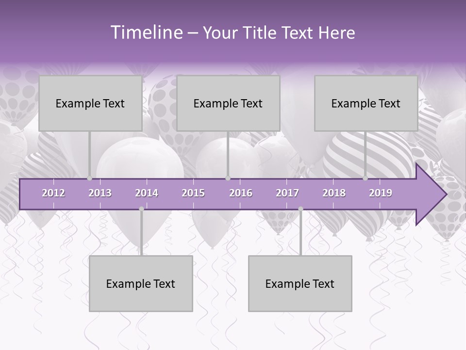 Round Space Joy PowerPoint Template