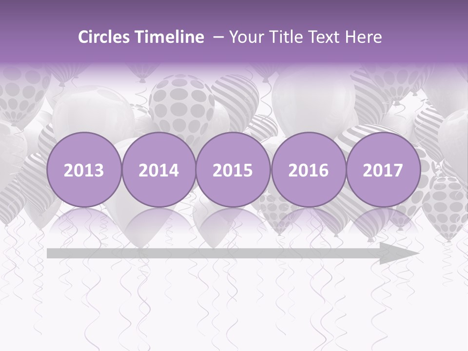 Round Space Joy PowerPoint Template