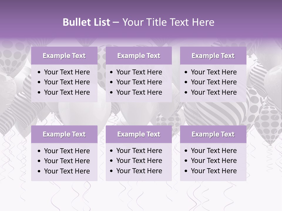 Round Space Joy PowerPoint Template