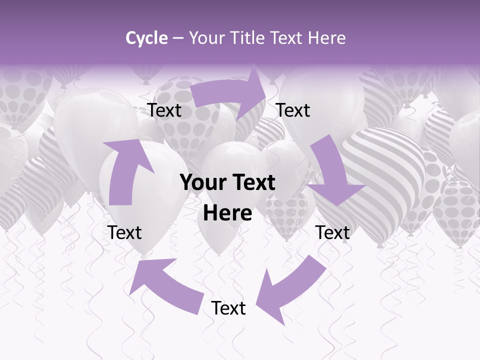 Round Space Joy PowerPoint Template