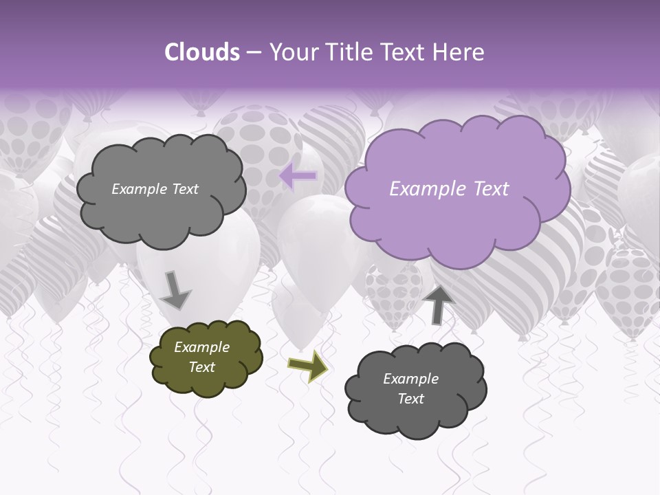 Round Space Joy PowerPoint Template
