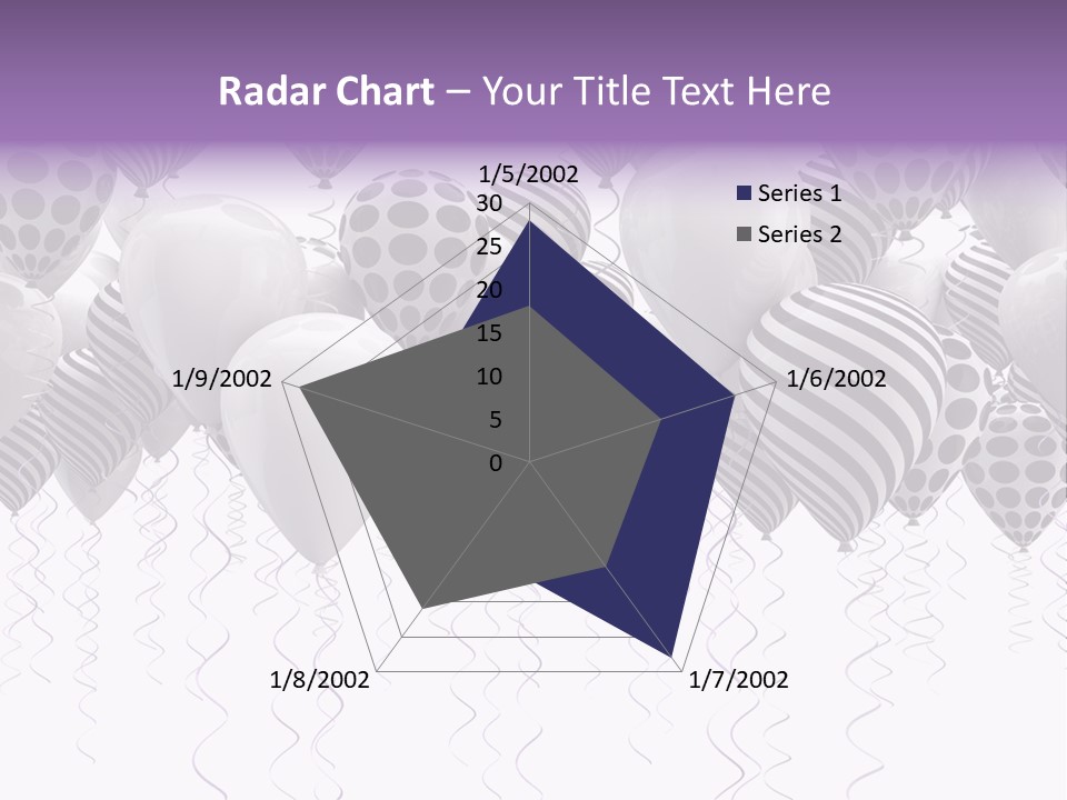 Round Space Joy PowerPoint Template