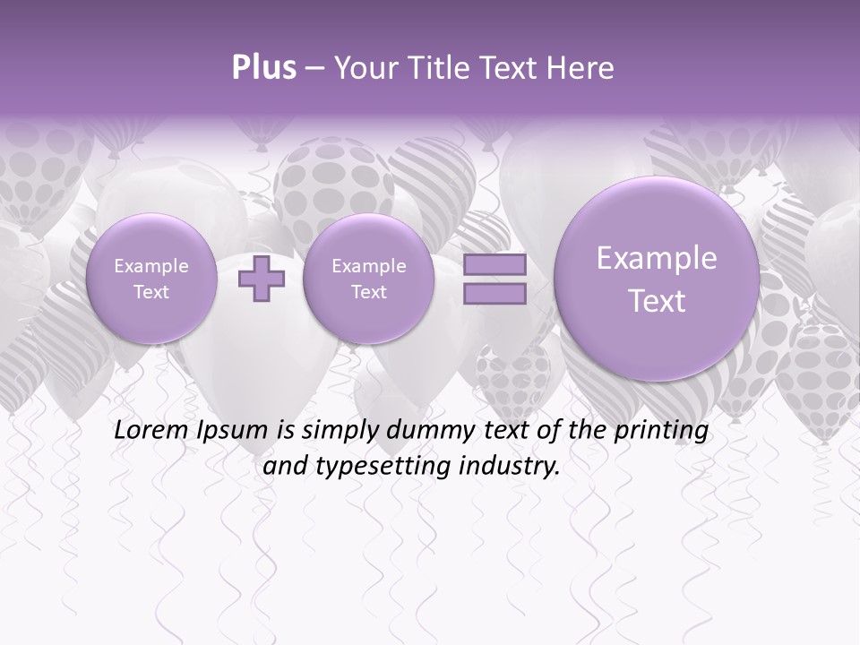 Round Space Joy PowerPoint Template