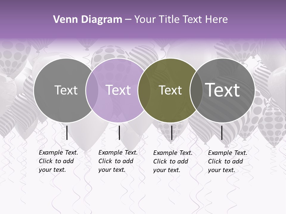 Round Space Joy PowerPoint Template