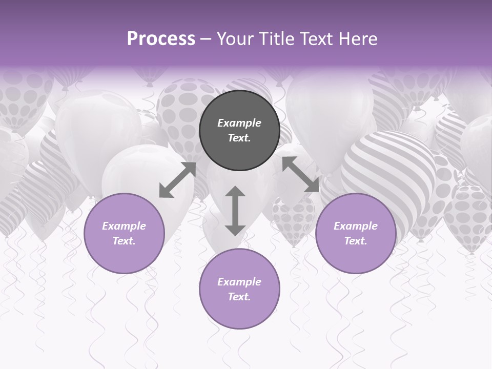 Round Space Joy PowerPoint Template