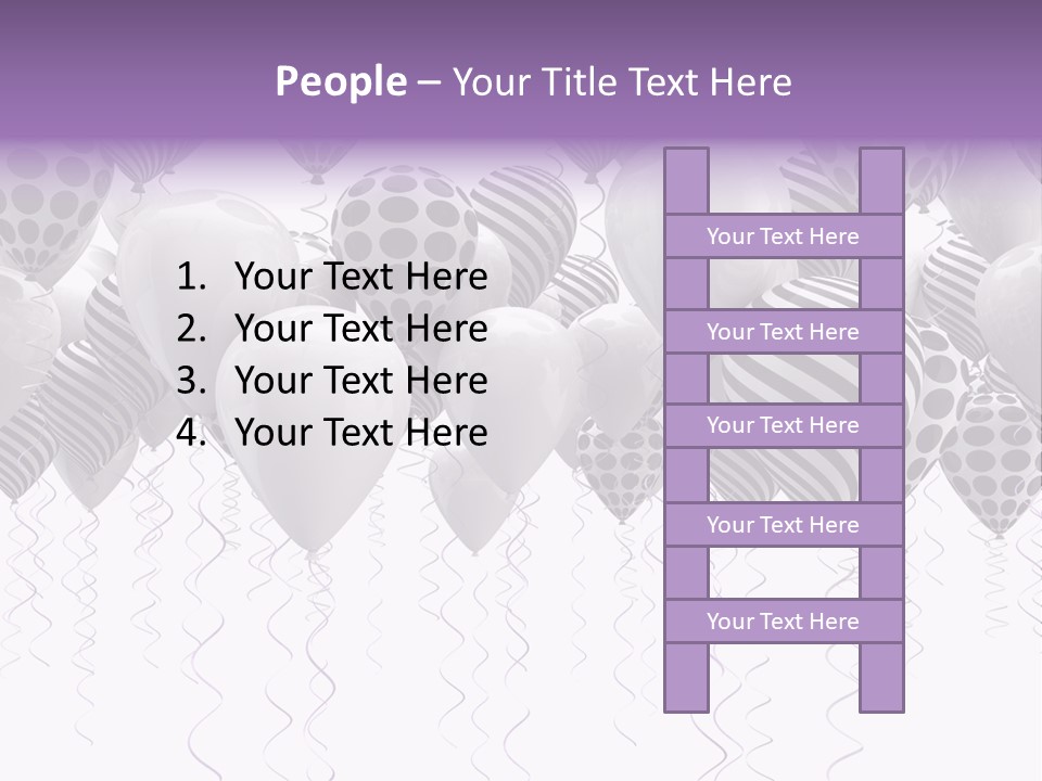 Round Space Joy PowerPoint Template