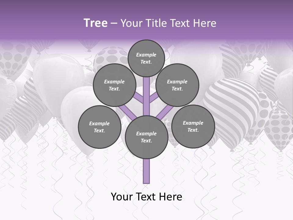 Round Space Joy PowerPoint Template