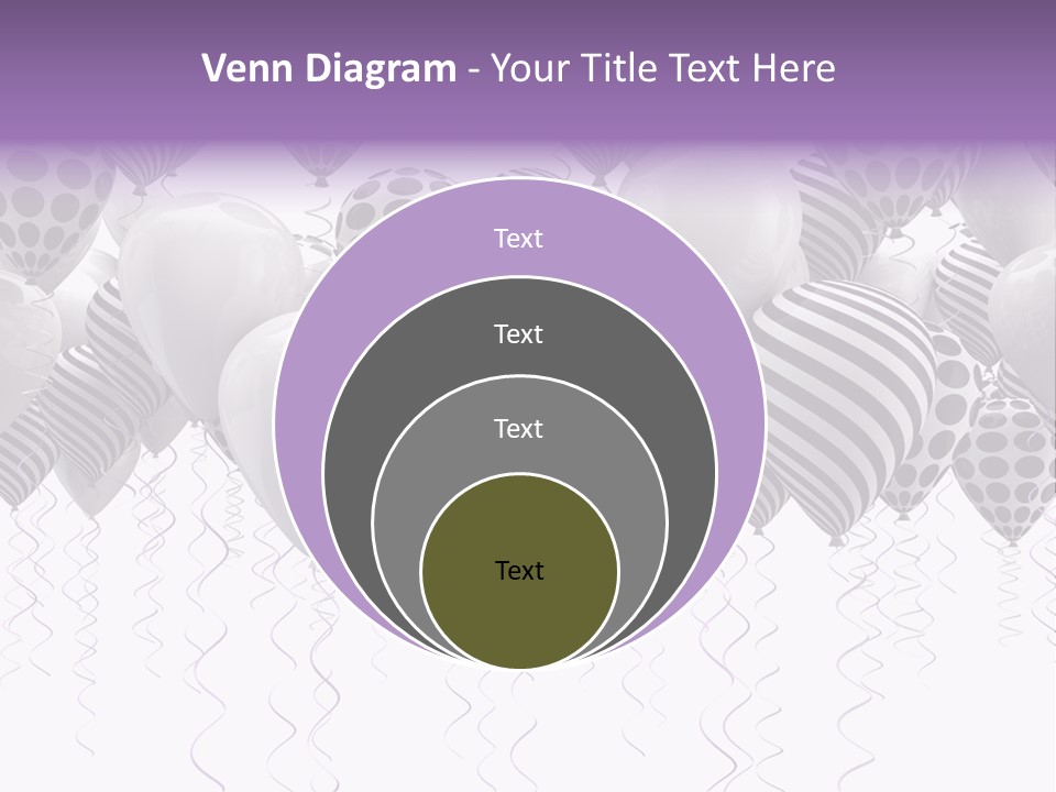 Round Space Joy PowerPoint Template