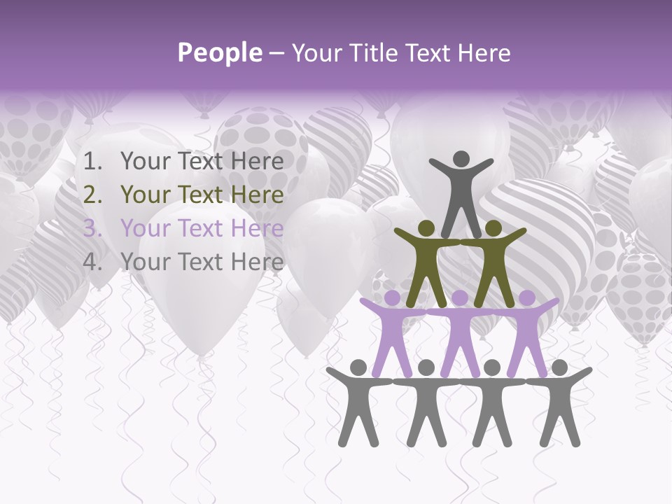 Round Space Joy PowerPoint Template