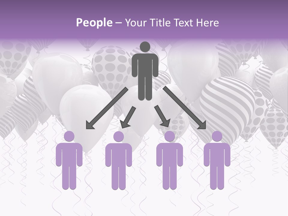 Round Space Joy PowerPoint Template