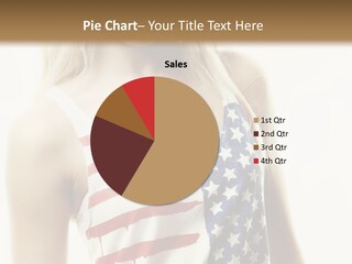 Skinny America Caucasian PowerPoint Template