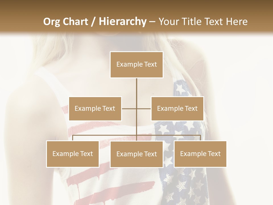 Skinny America Caucasian PowerPoint Template