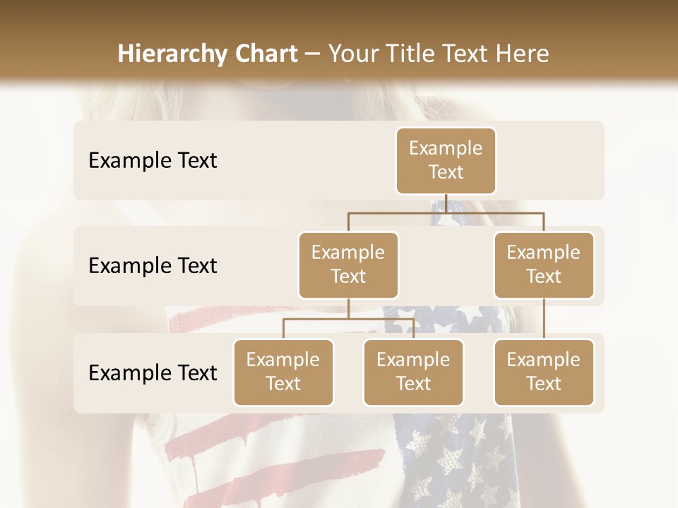 Skinny America Caucasian PowerPoint Template