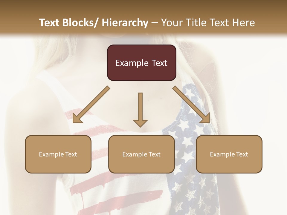 Skinny America Caucasian PowerPoint Template