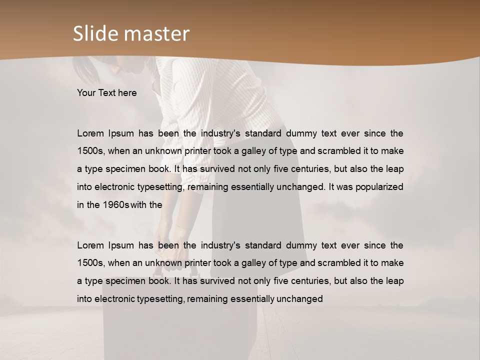 Delay Inactive Stress PowerPoint Template