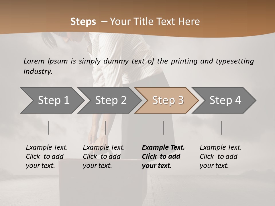 Delay Inactive Stress PowerPoint Template