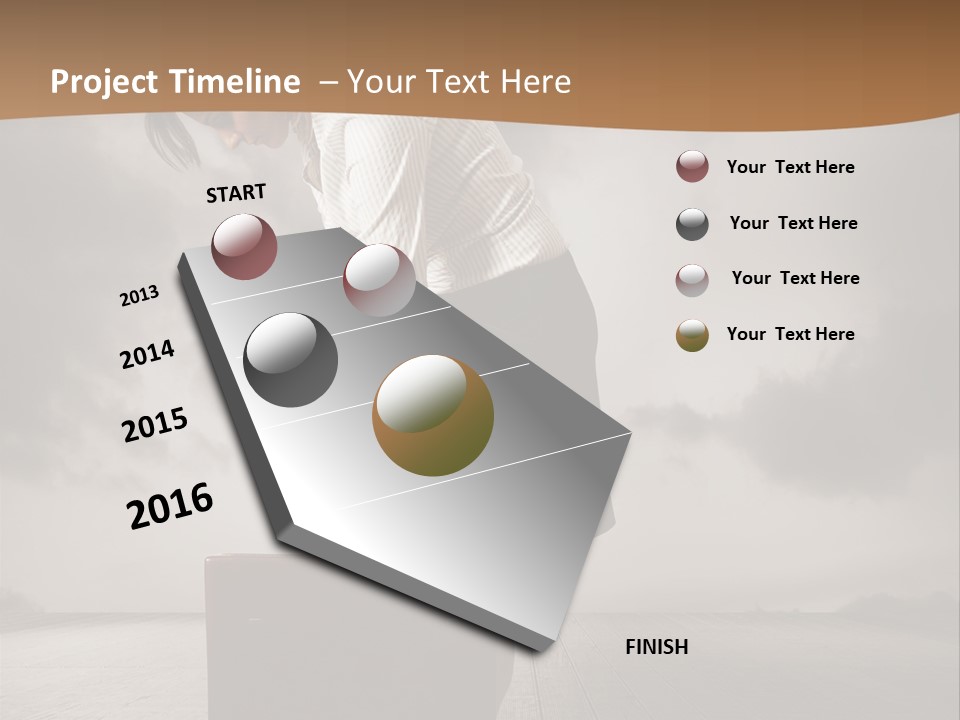 Delay Inactive Stress PowerPoint Template