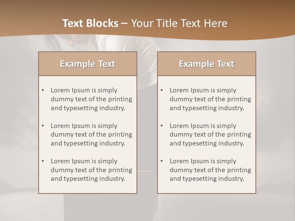 Delay Inactive Stress PowerPoint Template