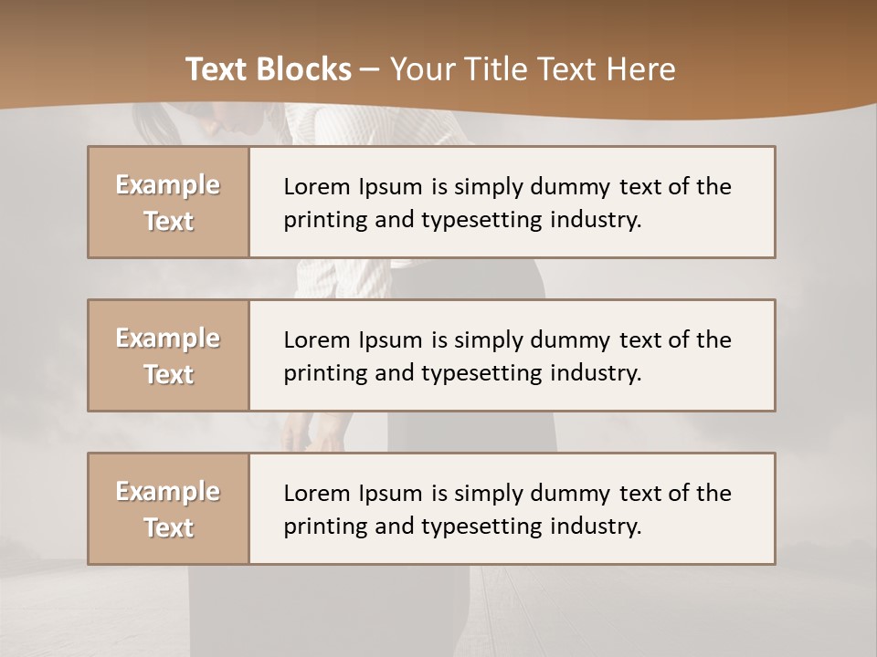 Delay Inactive Stress PowerPoint Template