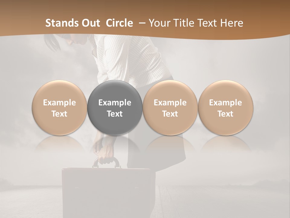 Delay Inactive Stress PowerPoint Template