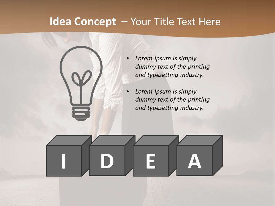 Delay Inactive Stress PowerPoint Template