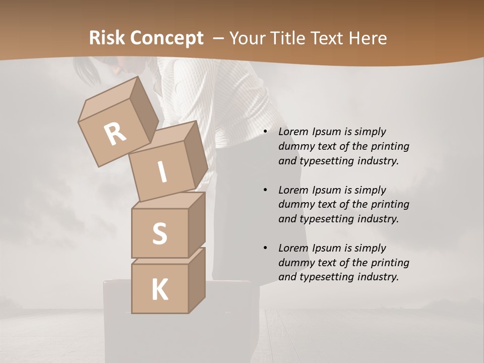 Delay Inactive Stress PowerPoint Template