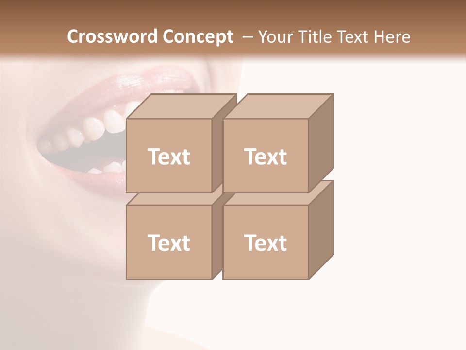 Joyful Fresh Person PowerPoint Template